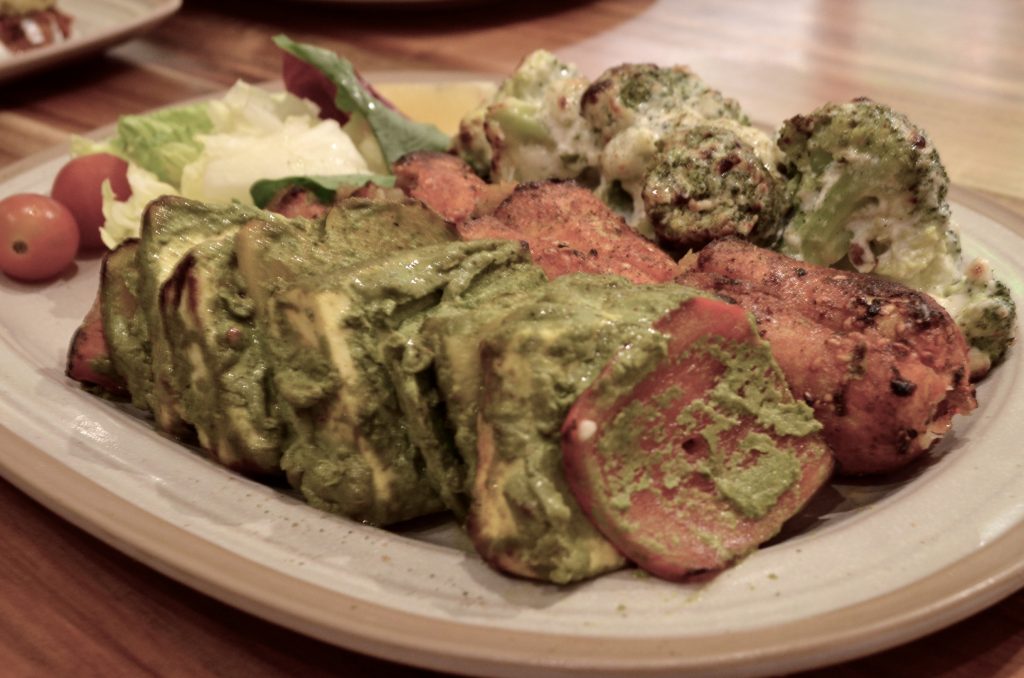Zafran Indian Bistro|Vegetarian platter