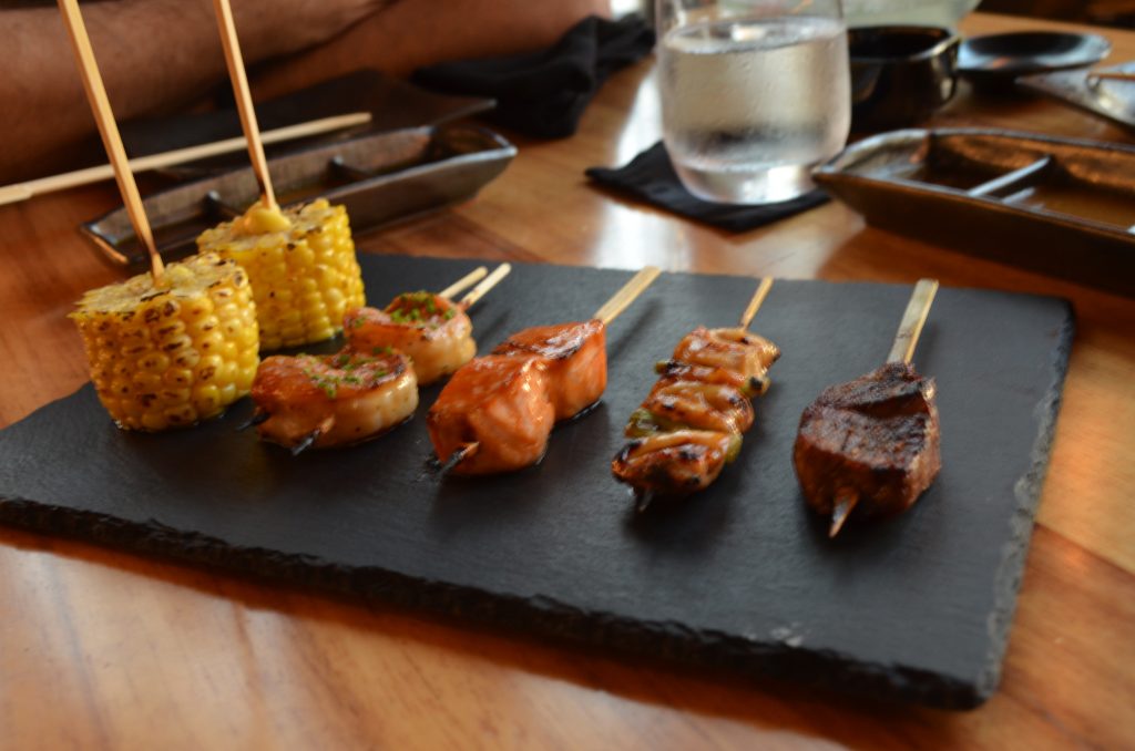 Our scrumptious robata|katana|Red Sun brunch|Osusume brunch