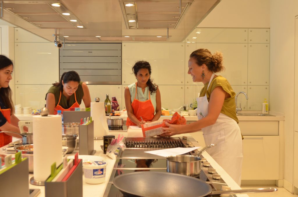 Cooking at home in Dubai Italian cooking lessons