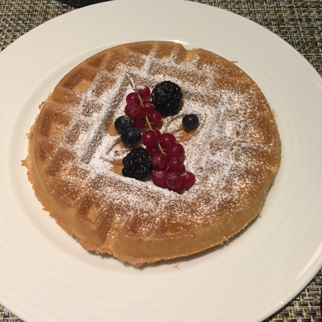 Garden Grille| Mall of the Emirates|MOE|The branded Hilton garden inn waffle