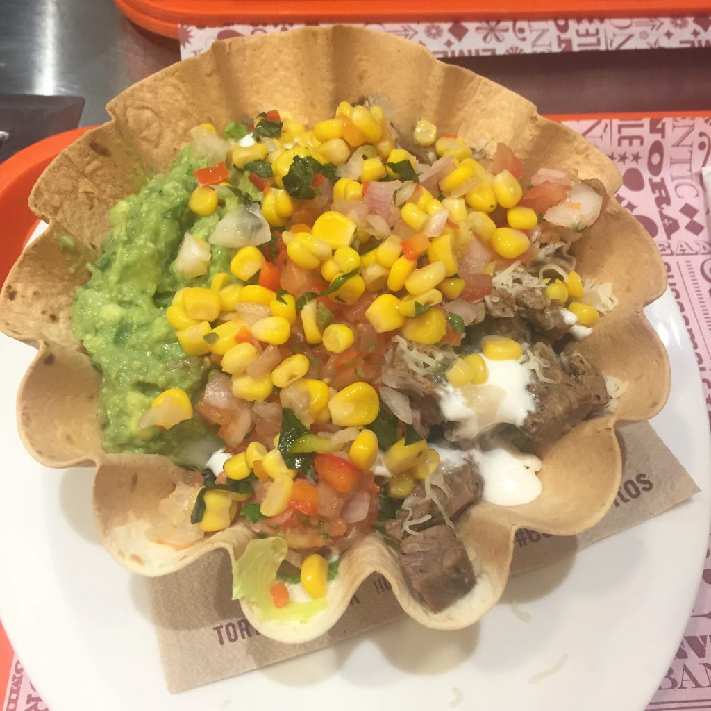 Tortilla|A hearty, not entirely unhealthy taco bowl
