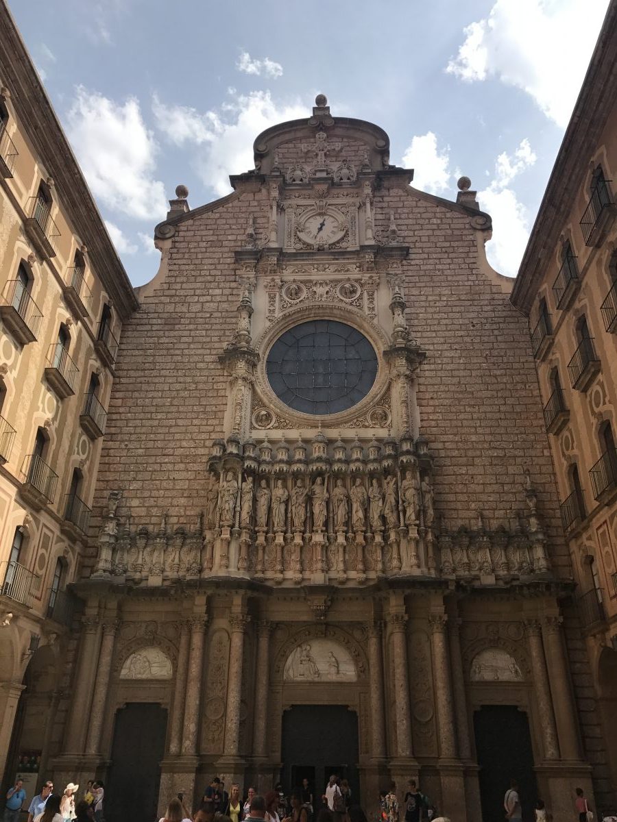 Monserrat church/basilica|A day trip to Montserrat, Barcelona