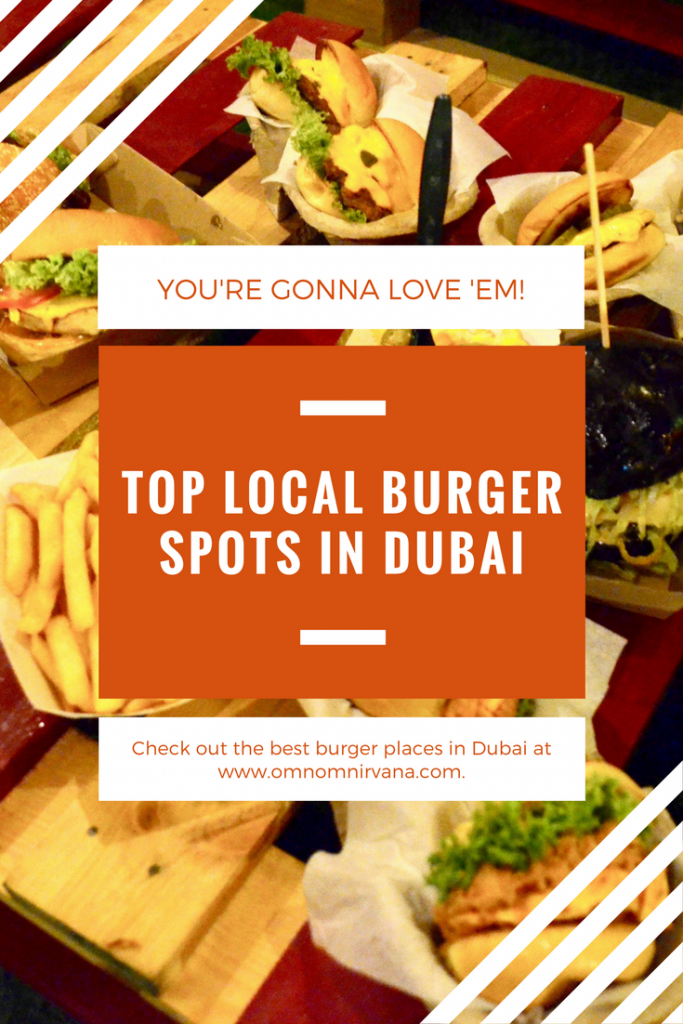 Check out the best burger places in Dubai