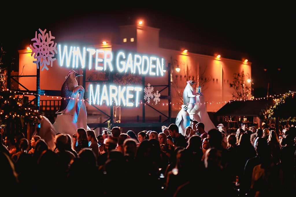 St Regis Winter garden market| How to spend Christmas in Dubai