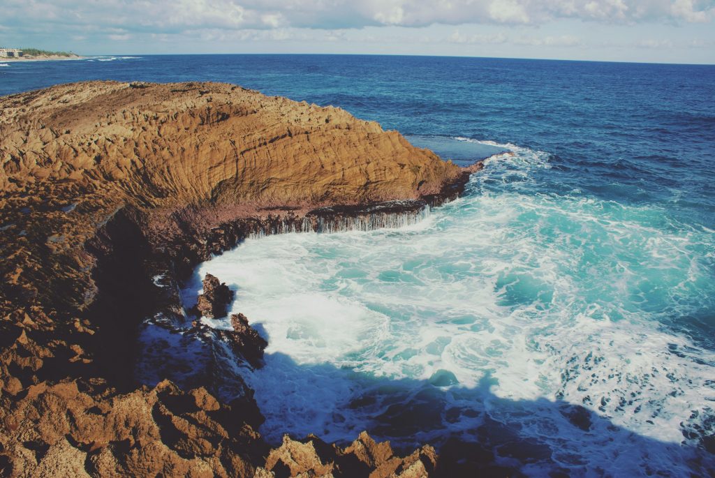 On the shores of Puerto Rico 