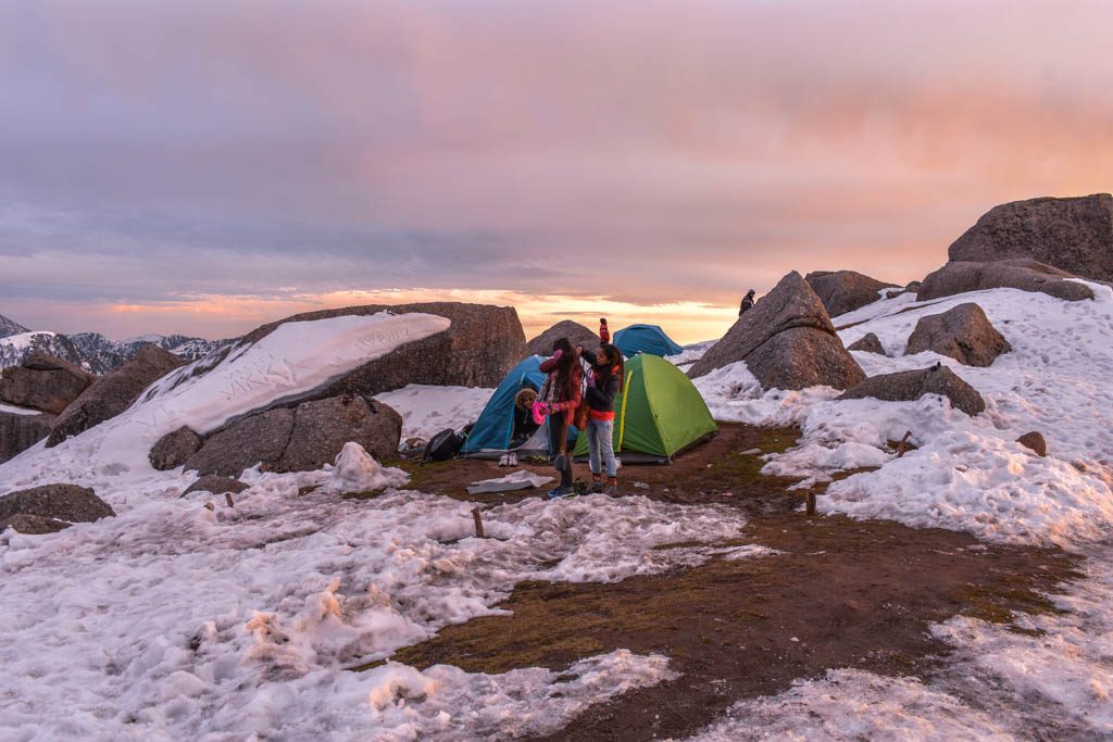 Top of Triund | Top 10 hiking spots in India